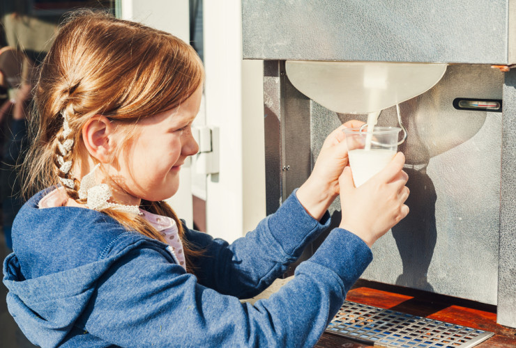Milchtankstellen mit hohen hygienischen Risiken Milchtankstellen mit hohen hygienischen Risiken