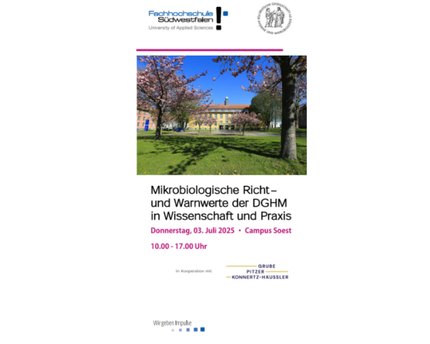 24.06.2025 - Paul Andrei (BAV Institut) spricht bei DGHM-Tagung am 3. Juli 2025 in Soest 24.06.2025 - Paul Andrei (BAV Institut) spricht bei DGHM-Tagung am 3. Juli 2025 in Soest